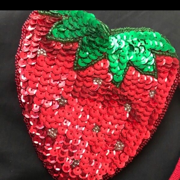 Handbags - Strawberry wristlet